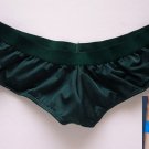 K359 HOT MEN SEXY HIPSTER PANTIES BIKINI LOW RISE Dark Green