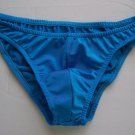 K318B HOT SEXT MEN RIO BACK SWIM BIKINI SKIMPY POUCH Turquoise Blue