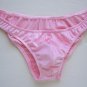 K318B HOT SEXT MEN RIO BACK SWIM BIKINI SKIMPY POUCH Pink