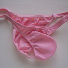 K442 HOT SEXY MEN STRING BIKINI CONTOURED POUCH Pink