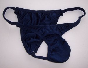 K442 HOT SEXY MEN STRING BIKINI CONTOURED POUCH Navy