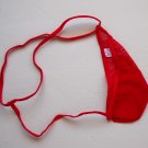 N3022A HOT MEN C-THRU MESH G-STRING THONG POUCH Red