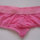 K359B MENs SEXY HIPSTER PANTIES BIKINI Silky Low Rise PINK
