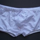K660S HOT MENs BOXER BRIEFS SWIM SEXY TRUNK Low Rise White(violetish)