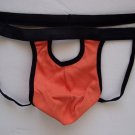 N3618A HOT SEXY MEN COTTON JOCK STRAP POUCH HOLE orange