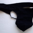 N3012CS HOT SEXY MEN THONG STRING T-BACK COTTON SPANDEX black