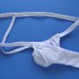 K335C HOT SEXY MEN STRING THONG Contoured Pouch Sleeve WHITE