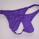 K442 HOT SEXY MEN STRING BIKINI CONTOURED POUCH Purple