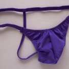 K447 HOT SEXY MEN SWIM STRING THONG CONTOURED POUCH purple