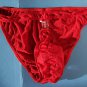 H1505 HOT SEXY MEN STRING POUCH BIKINI Silky Red