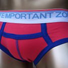 G215 MEN PRIVATE ZONE 4+ BRIEFS Pocketed Pouch Pink Red L