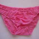 K1571B Hot Mens Sexy Bikinis Soft Smooth Silky Tricot Knit M pink