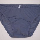 K1571B Hot Mens Sexy Bikinis Soft Smooth Silky Tricot Knit M gray