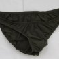 K318N Mens Sexy Bikinis Low Rise Soft Silky Tricot Knit olive