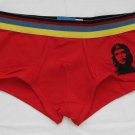 G785 Ernesto Che Guevara Print Face Cuba Revolution Freedom Underwear Briefs red XL