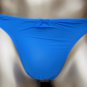 R306 Hot Mens Sexy Thong Cheeky back Soft Blue