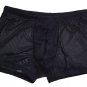 R686 Hot Mens Mesh Boxer Brief Ring Enhancement Black