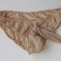 K356G Hot Mens Sexy Bikini Contoured Pouch Sleeve Smooth Silky Tricot nude