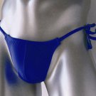 K486N Hot Mens Sexy Bikini String Tie Skimpy Pouch royal blue