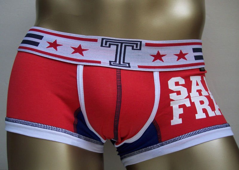 G211 HOT Mens BOXER BRIEFS POUCH TRUNK Cotton USA SF M(S)