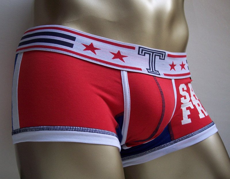 G211 HOT Mens BOXER BRIEFS POUCH TRUNK Cotton USA SF M(S)