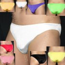 G317 Mens Underwear Bikinis Swimwear Tricot White M
