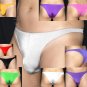 G319 Mens Underwear Bikinis Tanga Swimwear Tricot White M