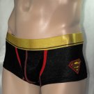 G208 HOT Mens BOXER BRIEF POUCH TRUNK Cotton Superman L=us S black