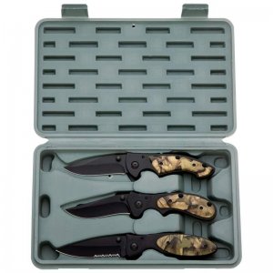 Maxam&Acirc;&reg; 3pc Liner Lock Knife Set