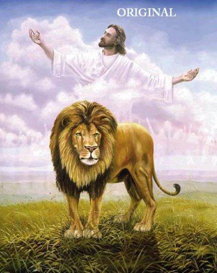 Spirit of The Lion of Judah Cross Stitch Pattern Messianic ETP