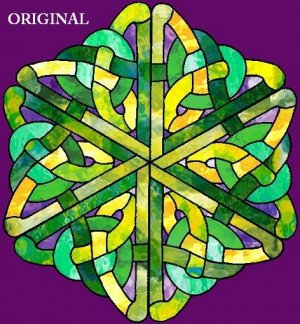 Celtic Stained Glass Patterns