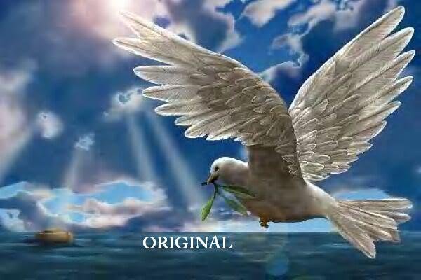 Dove Returning to Noah's Ark Cross Stitch Pattern Bible ETP