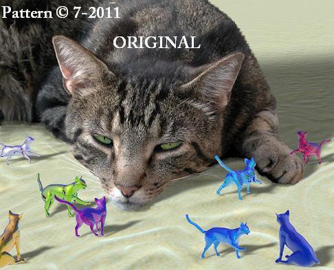 Kitty Cat Dreams Cross Stitch Pattern ~ETP~