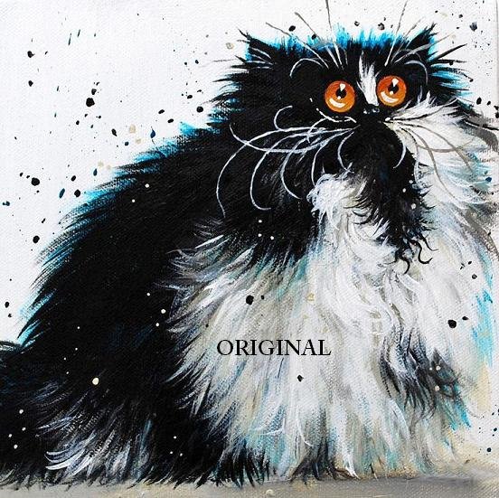 Crazy Cat Cross Stitch Pattern ETP