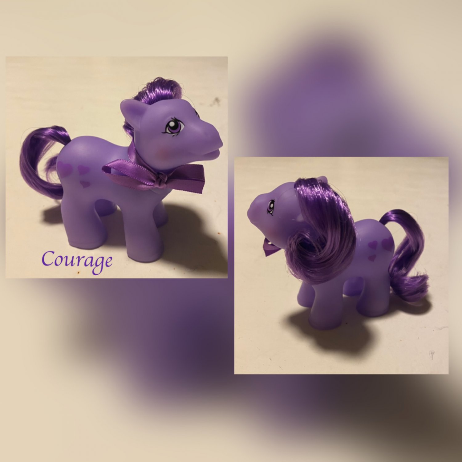 *Special* Courage + Pin + Bonus Hq Custom Pony