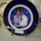 Photos on porcelain plates