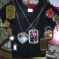 Color photos on medallions