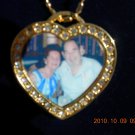 Color photos on medallions