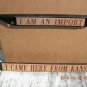 car and motorcycle license frames
