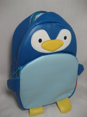 Blue penguin bag