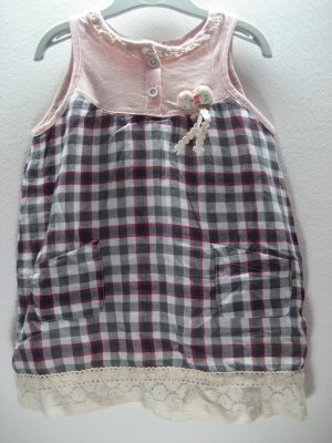 Japan Style Sleeveless Dress with Back ribbon
