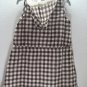 Japan Style Checked Dress with Hood