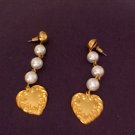 Dangle Heart Earrings