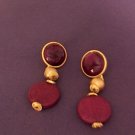 Violet Design Earrings