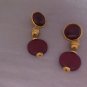 Violet Design Earrings