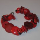 RED BUTTON BRACELET