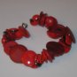 RED BUTTON BRACELET