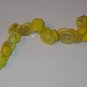 YELLOW BUTTON BRACELET
