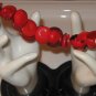 RED BUTTON BRACELET