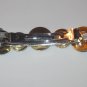 BRIGHT GOLDEN BUTTON BARRETTE